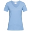 Stedman V-hals dames T-shirt lichtblauw,l