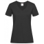 Stedman V-hals dames T-shirt black opal,l