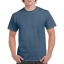 Gildan heavyweight T-shirt unisex indigo blue,l