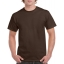 Gildan heavyweight T-shirt unisex dark chocolate,l