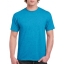 Gildan heavyweight T-shirt unisex heather sapphire,l