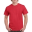 Gildan heavyweight T-shirt unisex rood,l