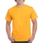 Gildan heavyweight T-shirt unisex goud,l