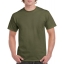 Gildan heavyweight T-shirt unisex military green,l