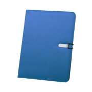 Documentenhouder notitieblok blauw