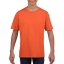 Gildan T-shirt SoftStyle SS for kids oranje,l