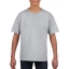 Gildan T-shirt SoftStyle SS for kids sport grey,l