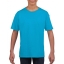 Gildan T-shirt SoftStyle SS for kids sapphire,l