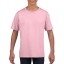 Gildan T-shirt SoftStyle SS for kids lichtroze,l