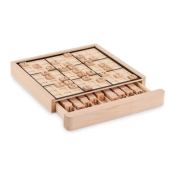 Houten sudoku bordspel wood