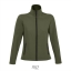 Dames Softshell jas 2 laags army,l