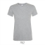 Regent T-shirt dames grey melange,2xl