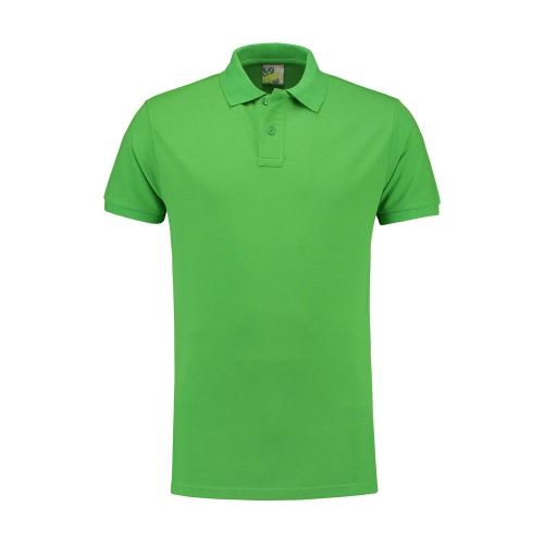 L&S heavy mix fit polo heren lime,l