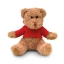 Teddybeer met sweatshirt rood