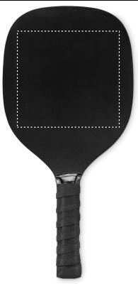 Opdruk racket 1 kant 2