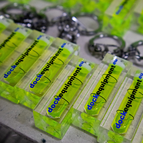 Sleutelhanger waterpas