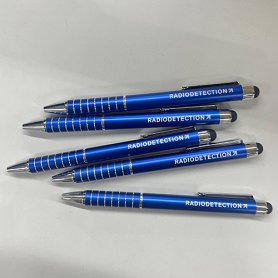 Blauwe touchpen