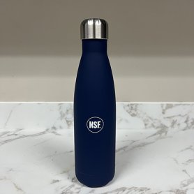 Donkerblauwe drinkfles