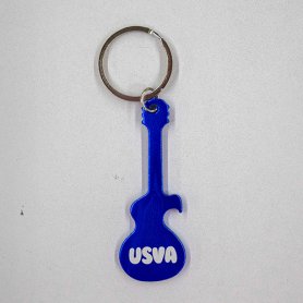 Blauwe sleutelhanger