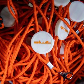 Oranje lanyard