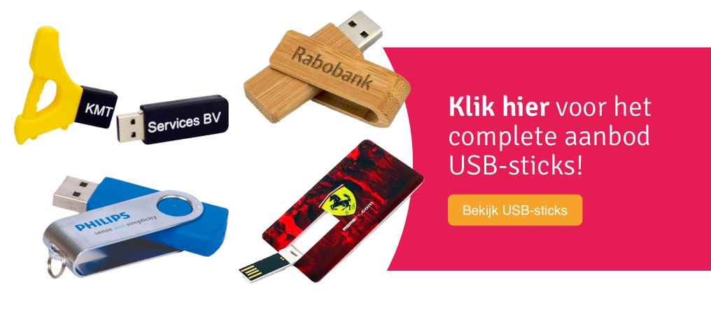 usbsticks bedrukken